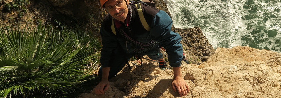A Gaeta su Beatrice, corso base di arrampicata